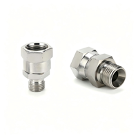 Raccord de tuyau hydraulique fileté BSP, joint conique 60°, mâle vers femelle, nommé 2B, raccord de tuyau pivotant