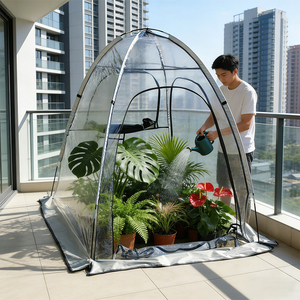 Serre portable de fabrication industrielle OEM ODM <span class=keywords><strong>720</strong></span> °   Serre de culture pliable transparente pour plantes, vente en gros, ISO9001 - Product Image 2