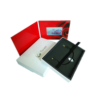 Carte de brochure vidéo personnalisée de haute qualité 4.5 pouces 5 pouces 7 pouces carte d'invitation d'affichage LCD carte de voeux vidéo