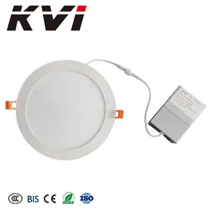 ETL Certificated Trimless Round Slim High Lumen Led Panel Light Ceiling Potlight