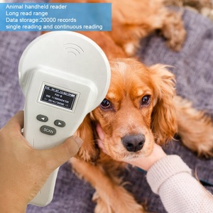 เครื่องอ่านไมโครชิปแบบพกพา FDX-B ISO11784/5 สำหรับสัตว์ ใช้กับแท็ก RFID ที่หู สำหรับปลาอะโรวาน่า สุนัข แมว และสัตว์เลี้ยงอื่นๆ - Product Image 4