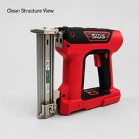 Pistolet à clous électrique sans fil 18V rechargeable de qualité industrielle pour le travail du bois et le bricolage