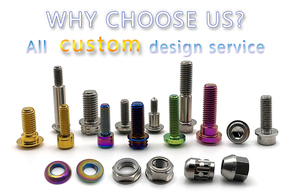 Gr5 Anodized màu M3 M4 M5 M6 M7 M8 <span class=keywords><strong>M10</strong></span> xe đạp xe máy Titan vít trong Trung Quốc bán buôn vít - Product Image 6