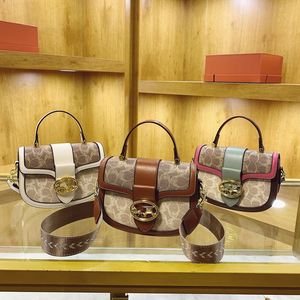 French Retro Design Women's <b>Small</b> Square Open Handbag-Casual Style-Single Shoulder & Wide Saddle Bag-Waterproof Durable 634 - Product Image 6