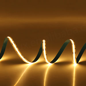 Bande lumineuse LED COB à haute luminosité, nouveau design, étanche IP20, 12V 24V, sans points lumineux, 528 LED/m, 14W/m - Product Image 2