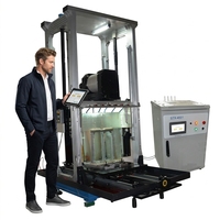 Scie à fil diamanté de précision pour usage en laboratoire avec plateau d'échantillonnage 3D, coupe de 40 pouces de diamètre