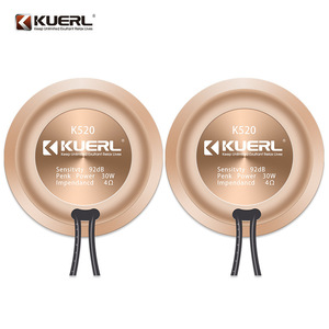 ลำโพงเสียงแหลมติดรถยนต์ KUERL ขนาด 6 ซม. วัสดุอลูมิเนียมอัลลอยด์ สำหรับอัพเกรดเสียง 4 โอห์ม ความผิดเพี้ยน 0.1% - Product Image 2