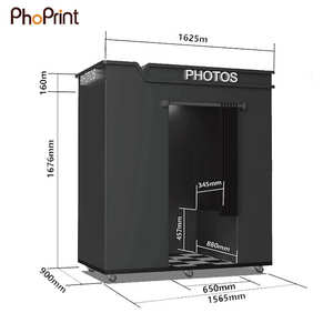 핫세일 상업용 Led 인클로저 디지털 카메라 즉석 인화 셀카 포토부스(매장용) - Product Image 5