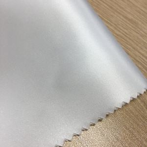 Белый тканый флаг текстильные печатные материалы рекламная атласная ткань флаг рулон с сублимационной печатью красителя - Product Image 3