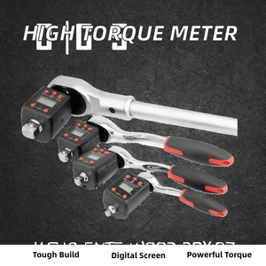 Compteur de couple à affichage électronique numérique Clé dynamométrique élevée 1.5-1000N.m Adaptateur en acier au carbone OEM personnalisable - Product Image 2