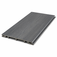 Panel de Pared Exterior ASA 100 de WPC, Perfil Estrecho, Revestimiento para Cercas de Jardín y Patio, WYRAX