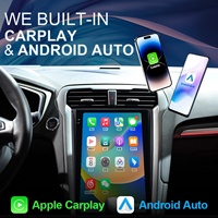 Pantalla Tesla de 13.6 Pulgadas para Ford Fusion Mondeo 2013-2020, Radio Multimedia Android para Auto, Carplay, Navegación, Monitor