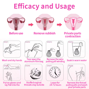 XINHEYU Venta al por mayor a granel con etiqueta personalizada: Perlas de desintoxicación vaginal Yoni <span class=keywords><strong>para</strong></span> <span class=keywords><strong>limpieza</strong></span> uterina y vaporización, Perlas Yoni Clean Point - Product Image 6