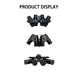 वाटरप्रूफ डिजाइन और 1000 मीटर रेंज के साथ GPNVG-18 चार-आंख के पैनोरामिक कम रोशनी वाली रात दृष्टि गोगल - Product Image 5