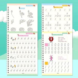 Inexpensive Wholesale Kids English Grooved Handwriting Copybook - Reusable Practice <b>Book</b> with Custom Artwork - Product Image 3