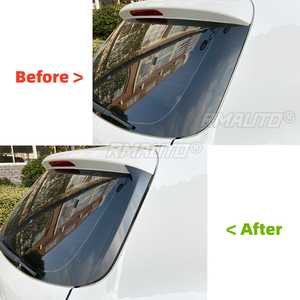 สปอยเลอร์ขอบกระจกรถยนต์สำหรับ Volkswagen Tiguan MK1 2007-2016 ปีกหลังคาด้านข้าง ขอบท้าย ฝาปิดท้าย สปอยเลอร์ขอบกระจกหลัง - Product Image 2