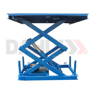 Équipement de levage de véhicules à ciseaux fixe robuste certifié CE, élévateur de transport de voitures pour usage en garage - Product Image 5