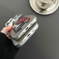 Nouvelle conception coques de téléphone pour iPhone XR 11 12 13 14 15 Plus Pro Max dessin animé Anime une pièce Zoro Ace protecteur antichoc couverture