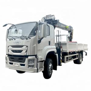 Grúa Telescópica Montada <span class=keywords><strong>en</strong></span> Camión Isuzu 4x2 de 8 Toneladas <span class=keywords><strong>en</strong></span> <span class=keywords><strong>Venta</strong></span> - Product Image 1