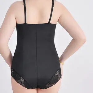 Pembentuk tubuh tanpa selangkangan berkualitas tinggi pakaian dalam wanita spandeks nilon rajut seksi kebugaran grosir angkat bokong elastisitas