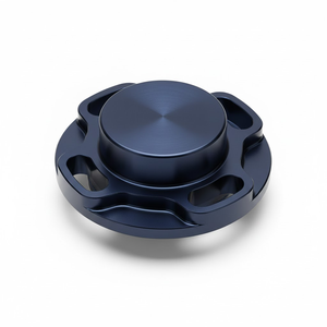 غطاء منفذ الزيت من الألومنيوم المؤكسد CuZn20، قطعة تصنيع دقيقة بالتحكم الرقمي بالحاسوب، تصنيع مخصص بالتحكم الرقمي بالحاسوب - Product Image 1