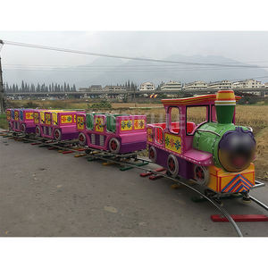 Balade en train électrique sur Park & Home Attractions <span class=keywords><strong>1</strong></span> + 3 Cabines avec lumières LED musicales et <span class=keywords><strong>attraction</strong></span> touristique fumée Direct du fabricant - Product Image 4