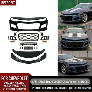 Kit Carrozzeria Paraurti Anteriore Stile ZL1 1LE per Chevrolet Camaro 2010-2015, Kit di Conversione da 5a a 6a Generazione - Product Image 1