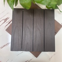 Planches de terrasse en WPC écologiques avec des performances durables pour jardin, patio, hôtel et parc, décoration en bois PVC imperméable, effet 3D