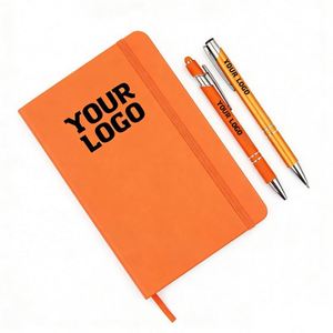 Cuaderno de Cuero PU A5/A6/B5 de Alta Calidad al por Mayor, con Forro y Logotipo Personalizado, Regalo Promocional, Cuaderno de Oficina para Negocios - Product Image 1