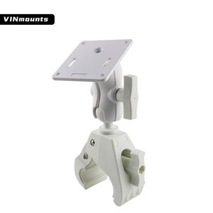 VINmounts medical white 1.5-inch ball mount base with large clamp, compatible with RAM 1.5-inch ball double-socket <b>arms</b> - Product Image 4