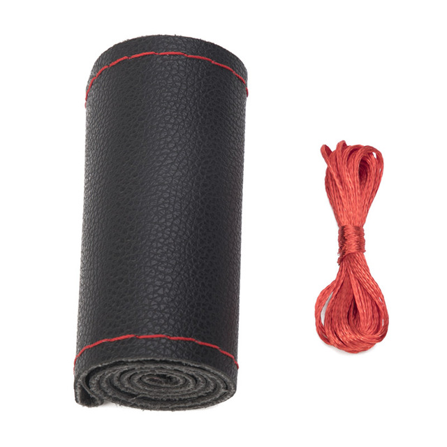 Negro con línea roja