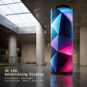 Dünnes Flexibles LED-Display-Modul 320x160mm P1.25 P1.53 P1.86 P2.0 P2.5 Front-Service Magnetisch Gebogene Video-Wand - Product Image 4