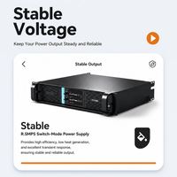 FP14000 2 Kanallı Profesyonel Güç Amplifikatörü 2350W Class TD SMPS Ses Amplifikatörü, Sahne Line Array Hoparlörü için Bakır Soğutucu ile