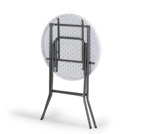 Hot Bán Mạnh Mẽ Hdpe Dia80 * 110Cm Độ Dày 4.5Cm Gấp Vòng Cao Thanh Hàng Đầu Bảng Cho Trong Nhà Ngoài Trời Tiệc Các Sự Kiện - Product Image 4