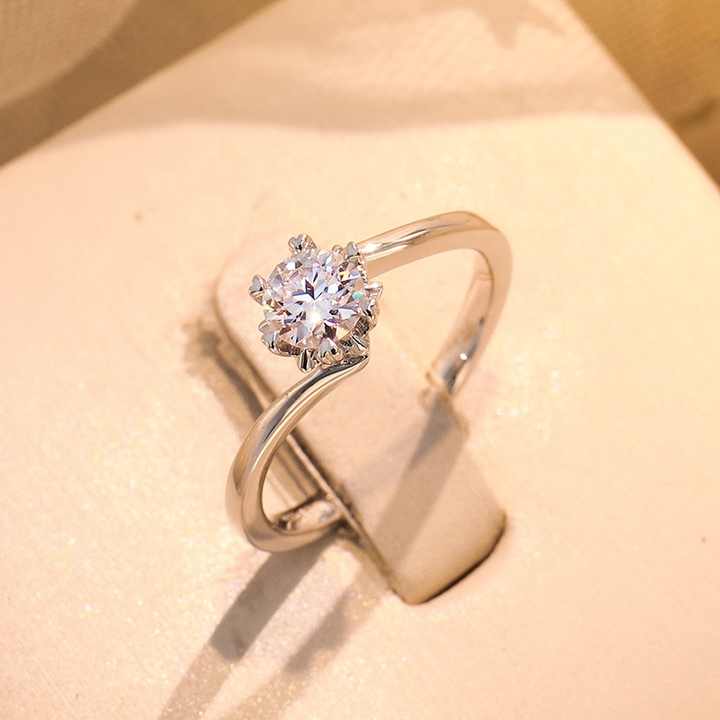 Wedding Band White Gold Plating Cost Factory Price 18k Gold