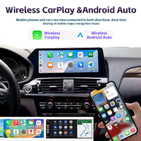 Autoradio Android 15,5 pouces avec écran tactile, processeur Qualcomm 8 cœurs pour BMW X3 F25 X4 F26 2010-2019, système CarPlay sans fil, navigation GPS