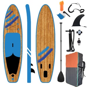 Planche de SUP gonflable automatique BSCI/EN pour sports nautiques, surf, avec aileron et pagaie, 270/305/320/335/350/380cm, ISUP 270/305/32 - Product Image 1
