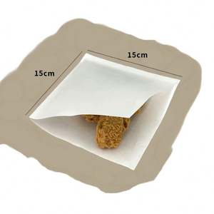 Papier sulfurisé non couché en pâte de bois, personnalisé avec logo, double, écologique, résistant à la chaleur, imperméable, recyclable, alimentaire, pour nouilles - Product Image 3