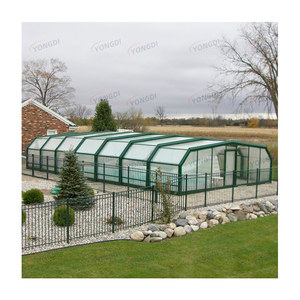 Grande véranda pliable modulaire assembler mobile <span class=keywords><strong>piscine</strong></span> abri balcon camping fête patio écran <span class=keywords><strong>piscine</strong></span> enclos kits - Product Image 4