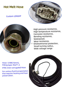 <span class=keywords><strong>Tuyau</strong></span> en caoutchouc pour machine à calfeutrer, <span class=keywords><strong>calfeutrage</strong></span> d'asphalte non durci et <span class=keywords><strong>tuyau</strong></span> de chauffage et d'isolation électrique 1.5 pouces - Product Image 3