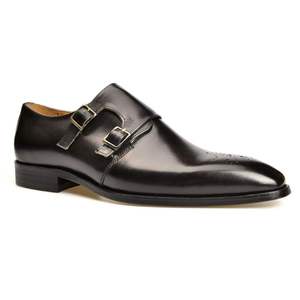 Zapatos formales con correa de velcro, zapatos de cuero genuino para hombre, zapatos casuales de boda, zapatos de vestir y Oxfords de cuero para hombre - Product Image 6