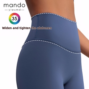 <span class=keywords><strong>Abbigliamento</strong></span> da Palestra di Alta Qualità per Donne, Pantaloni TikTok a Vita Alta, Leggings da Yoga, Fornitura ODM, <span class=keywords><strong>Abbigliamento</strong></span> <span class=keywords><strong>Fitness</strong></span> con Tasche - Product Image 3