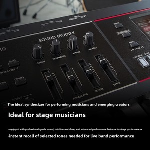 Piano portable <span class=keywords><strong>Roland</strong></span> JUNO-D6, <span class=keywords><strong>arrangeur</strong></span> musical MIDI, clavier électronique JUNO-08 - Product Image 4