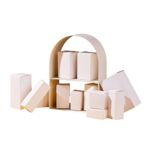 Cajas de Cartulina Blanca Resistente Reutilizables de Alta Gama, Solución Personalizable para Empaque de Regalos y Manualidades - Product Image 4