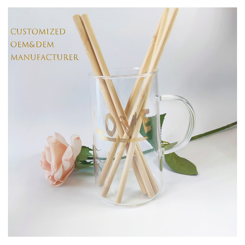 Hot Selling Natural Bamboo Straws Reusable