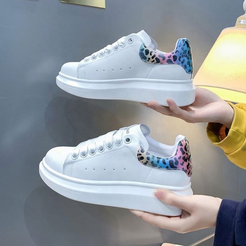 Cyrillus Baskets Cuir Imprimé Léopard Léopard | Chaussures Femme · Reid  DeWolfe