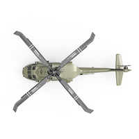 Hélicoptère RC en métal F09, 6 canaux, sans flybar, échelle 1/47, 4K UHD, contrôlé par application, jouet de loisir d'extérieur