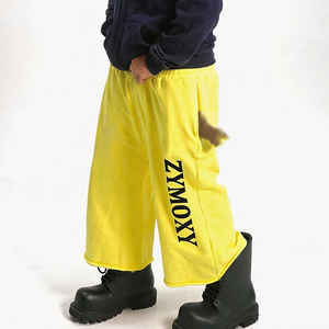 Manufacturer Custom <b>3</b>/<b>4</b> Long Capris Sweat <b>Shorts</b> For Men 100% Cotton High Quality French Terry 360gsm Oversized Baggy <b>Shorts</b> - Product Image 2