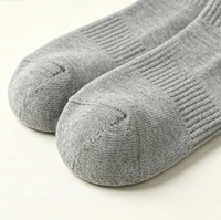 Chaussettes en bambou personnalisées avec logo, douces, respirantes, de haute qualité, antibactériennes, pour hommes et femmes, usage quotidien décontracté