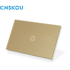 CNSKOU Doorbell Switch Glass Panel Touch Control Home Decoration US Standard - Product Image 2
